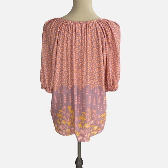 Spell Sweet Nothings Short Sleeve Blouse Sugar Plum Small NWT Boho Festival - Picture 12 of 13